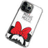 Disney Minnie Mouse iPhone 14 Pro Clear Case